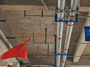 文成管廊支架的安装方法